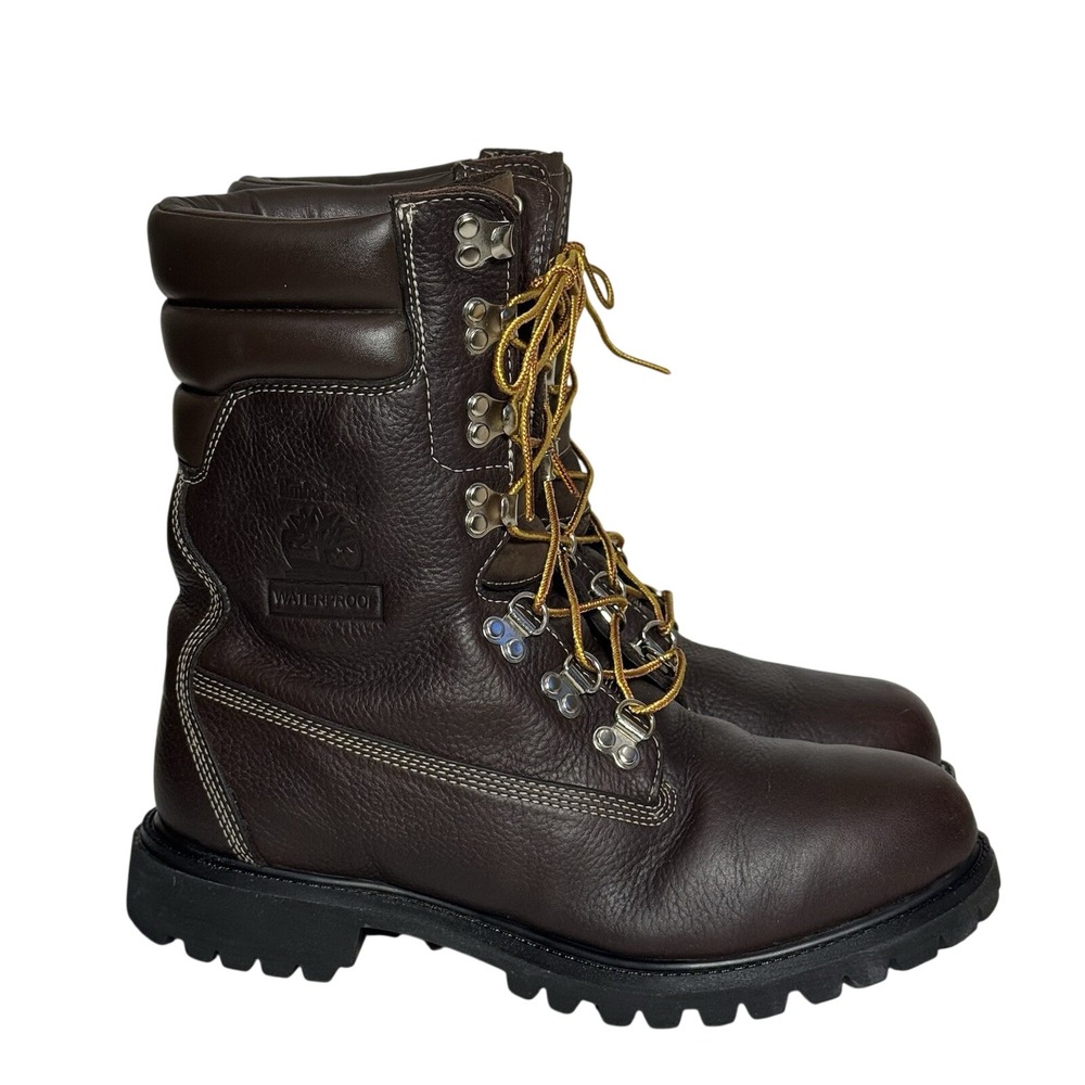 Timberland Super Boot 40 Below Hazel Suede Tongue Vibram 8 Inch Mens 9.5M 36541